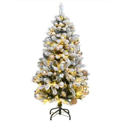 Walplus Artificial Hinged Christmas Tree 150 Leds & Ball Set 150 Cm - image 1