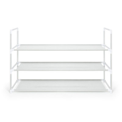 Ehc Shoe Rack 3 Tier, Shoe Storage Organiser, Stackable Shoe Rack, Shoe Shelf For Hallway, Living Room, Bedroom - image 1
