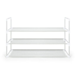 Ehc Shoe Rack 3 Tier, Shoe Storage Organiser, Stackable Shoe Rack, Shoe Shelf For Hallway, Living Room, Bedroom - thumbnail 1