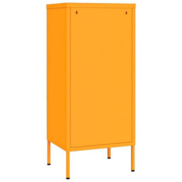 Vidaxl Storage Cabinet Mustard Yellow 42.5X35X101.5 Cm Steel - thumbnail 5