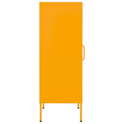Vidaxl Storage Cabinet Mustard Yellow 42.5X35X101.5 Cm Steel - thumbnail 4