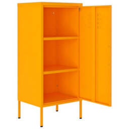 Vidaxl Storage Cabinet Mustard Yellow 42.5X35X101.5 Cm Steel - thumbnail 6