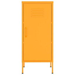 Vidaxl Storage Cabinet Mustard Yellow 42.5X35X101.5 Cm Steel - thumbnail 3