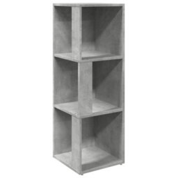 Vidaxl Corner Cabinet Concrete Grey 33X33X100 Cm Engineered Wood - thumbnail 2