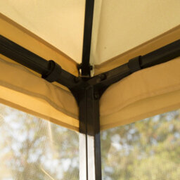 Outsunny 3 X 3(M) Patio Garden Metal Gazebo Marquee Tent Canopy Shelter Pavilion - thumbnail 8