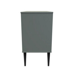 Fuji 3 Drawer Chest Of Drawers In Reed Green (Ready Assembled) - thumbnail 2