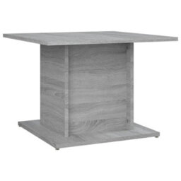 Berkfield Sturdy Coffee Table Grey Sonoma 55.5X55.5X40 Cm Engineered Wood - thumbnail 1