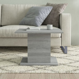 Berkfield Sturdy Coffee Table Grey Sonoma 55.5X55.5X40 Cm Engineered Wood - thumbnail 4