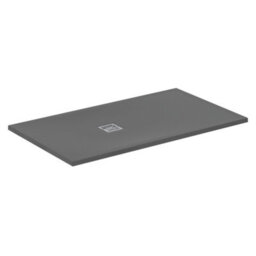 Ideal Standard Ultra Flat S+ Shower Tray 30mm 1400 X 800mm In Concrete Grey Including Waste - thumbnail 3