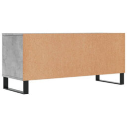 Berkfield Tv Cabinet Concrete Grey 100X34.5X44.5 Cm Engineered Wood - thumbnail 8