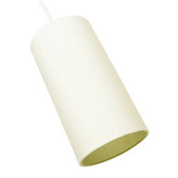 Happy Homewares Contemporary And Stylish Soft Cream Linen Fabric Tall Cylindrical 25Cm Lampshade - thumbnail 4
