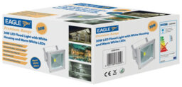 Netagon Outdoor Waterproof Ip65 30W  Porch Security Flood Light In Warm White - thumbnail 3
