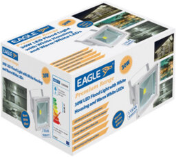 Netagon Outdoor Waterproof Ip65 30W  Porch Security Flood Light In Warm White - thumbnail 2