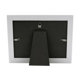 Happy Homewares Grey Woodgrain Effect Family Picture Frame With Silver Letters - 6X4 Or 7X5 - thumbnail 4
