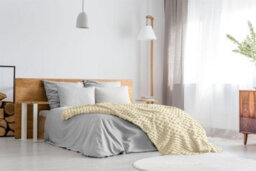 Emma Barclay Lush Luxurious Faux Rabbit Fur Throw For Sofa Blanket Cream 127X152Cm - thumbnail 5