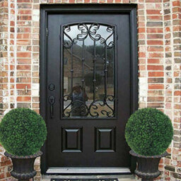 Artificial Green Plant Topiary Ball Decorative Balls Home Garden Wedding Decor - thumbnail 3