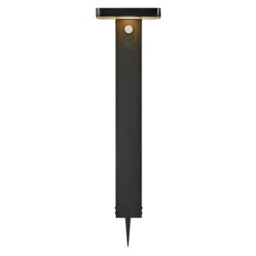 Nordlux Rica Outdoor Stainless Steel Garden Post  Black, Led - thumbnail 2