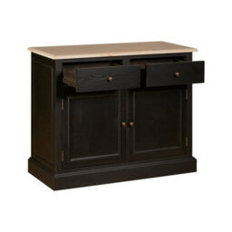 Orsina Mid Century 2 Drawer Sideboard, Classic Colonial Design Sideboard, Perfectly Sized Contemporary Sideboard - thumbnail 6