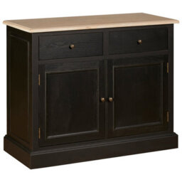 Orsina Mid Century 2 Drawer Sideboard, Classic Colonial Design Sideboard, Perfectly Sized Contemporary Sideboard - thumbnail 4