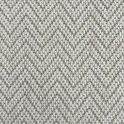 RainbowHome Herringbone Savoy Wool Stair Runner With 100% Sand Cotton Border 70Cm X 700Cm - thumbnail 4