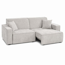Furnishings For Less UK Huxley Beige 3 Seater Electric Sofa Bed With Power Extension - thumbnail 1