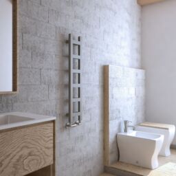 Terma Easy Sparkling Gravel Towel Warmer (W)200mm X (H)960mm - thumbnail 3
