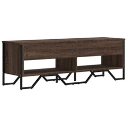 Vidaxl Tv Cabinet Brown Oak 122X34X41 Cm Engineered Wood - thumbnail 6