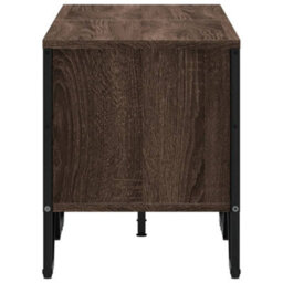 Vidaxl Tv Cabinet Brown Oak 122X34X41 Cm Engineered Wood - thumbnail 5