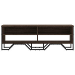 Vidaxl Tv Cabinet Brown Oak 122X34X41 Cm Engineered Wood - thumbnail 4