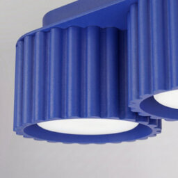 Luminosa Lighting Luminosa Aura Surface Mounted Downlight Ultramarine 3X Gx53 - thumbnail 5