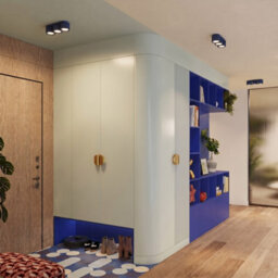 Luminosa Lighting Luminosa Aura Surface Mounted Downlight Ultramarine 3X Gx53 - thumbnail 8