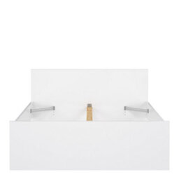 Furniture To Go Naia Double Bed 4Ft6 (140 X 190) In White High Gloss (W) 146 X  (H) 80 X (D) 196.6Cm - thumbnail 5