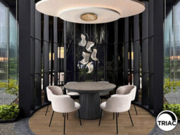 Luminosa Lighting Luminosa Velos Cluster Pendant Ceiling 5 Light Rose Gold Led 3000K - Uk Stock - thumbnail 2