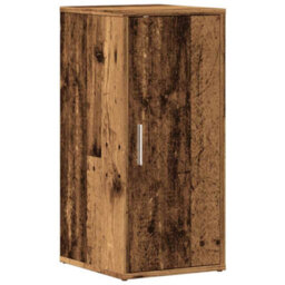 Berkfield Shoe Cabinet Old Wood 32X35X70 Cm Engineered Wood - thumbnail 2