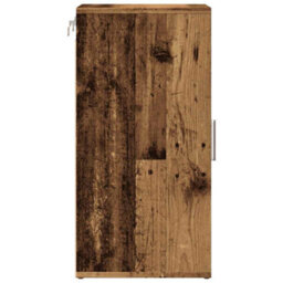 Berkfield Shoe Cabinet Old Wood 32X35X70 Cm Engineered Wood - thumbnail 6