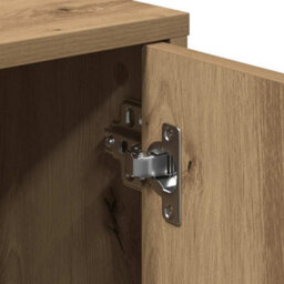 Berkfield Sideboard Artisan Oak 60X31X70 Cm Engineered Wood - thumbnail 9