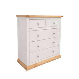Cabinet Bits Trevi 5 Drawer Chest Of Drawers Chrome Knob - thumbnail 2