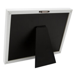 Happy Homewares Modern Grandson 4X6 White Picture Frame With Silver Foil Falling Dots - thumbnail 4