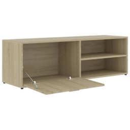 Berkfield Tv Cabinet Sonoma Oak 120X34X37 Cm Engineered Wood - thumbnail 7