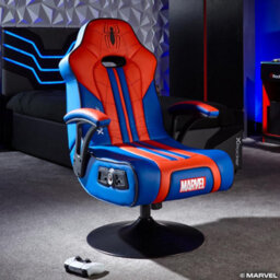 X Rocker Officially Licensed Marvel™ Elite 2.1 Audio Console Gaming Chair - Spider-Man - thumbnail 1