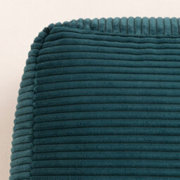 icon Amara Beanbag Footstool Corduroy Teal - thumbnail 6