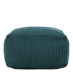 icon Amara Beanbag Footstool Corduroy Teal