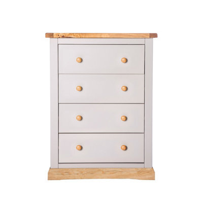 Cabinet Bits Bomporto 4 Drawer Chest Of Drawers Wood Knob - image 1