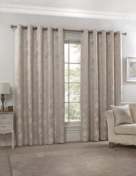 Emma Barclay Blossom Lined Eyelet Curtains, Cream - 66 X 72 Inch Pair - thumbnail 2
