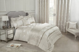 Emma Barclay Blossom Lined Eyelet Curtains, Cream - 66 X 72 Inch Pair - thumbnail 6