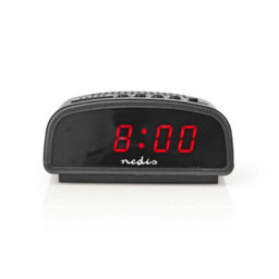 Nedis Lcd Digital Desk Alarm Clock, Snooze Function, Mains Powered - thumbnail 2