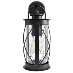 Long Life Lamps Company Outdoor Wall Lantern Black Stainless Steel Vintage Garden Lamp Ip44 Zlc014 - thumbnail 5