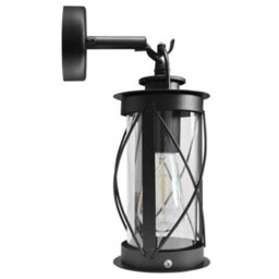 Long Life Lamps Company Outdoor Wall Lantern Black Stainless Steel Vintage Garden Lamp Ip44 Zlc014 - thumbnail 4
