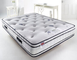 Somnior Beds Silvercare 25Cm Hybrid Bonnell Spring Tufted Medium Feel Mattress 3Ft Single Mattress - thumbnail 1