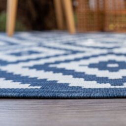 The Rugs Ecology Collection Outdoor Rugs In Blue  100Blu - thumbnail 6